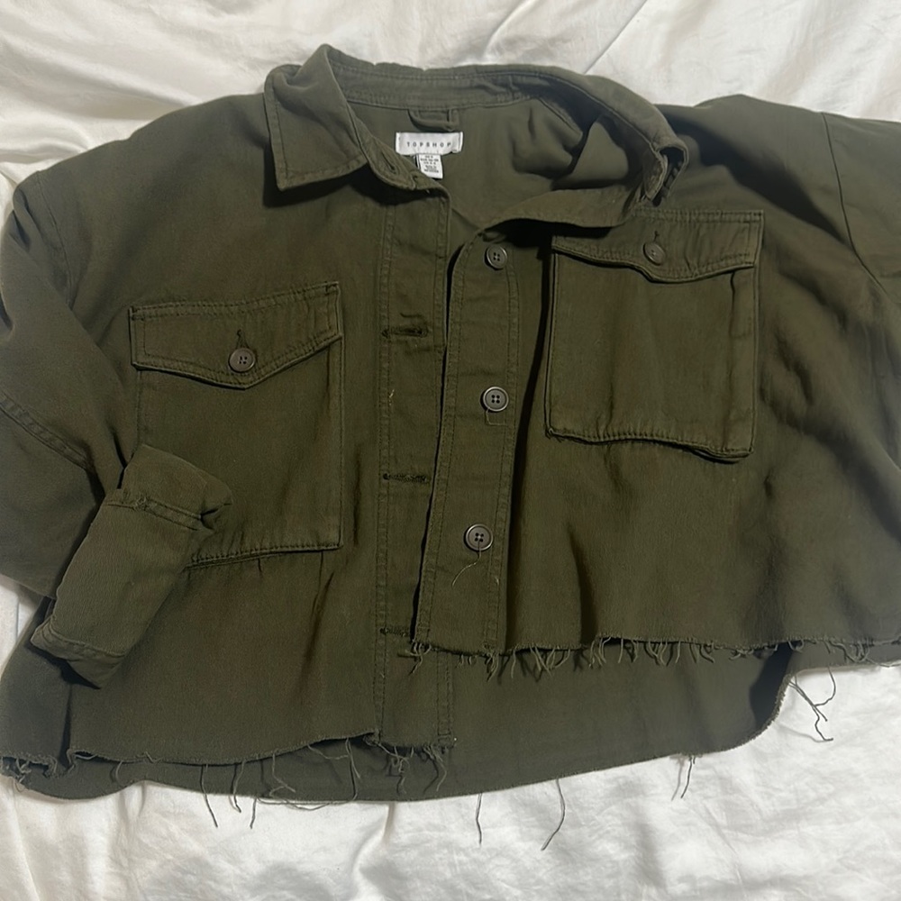 Topshop military jacket